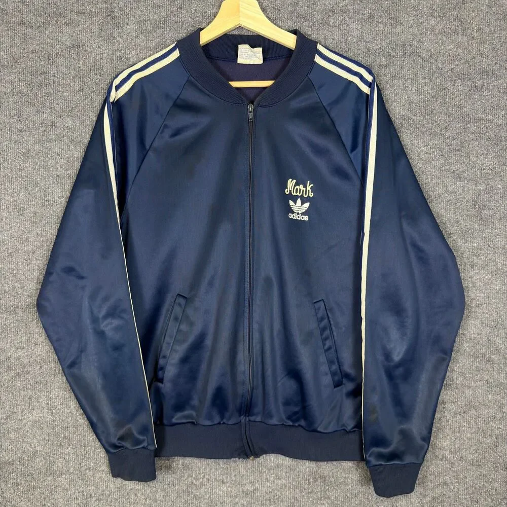 Adidas Vintage ATP Keyrolan Track Jacket Men's L Franklin & Marshall Tennis 80s